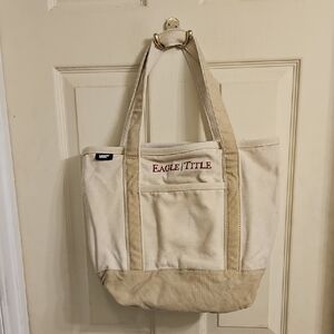 Lands End Canvas Tote Bag